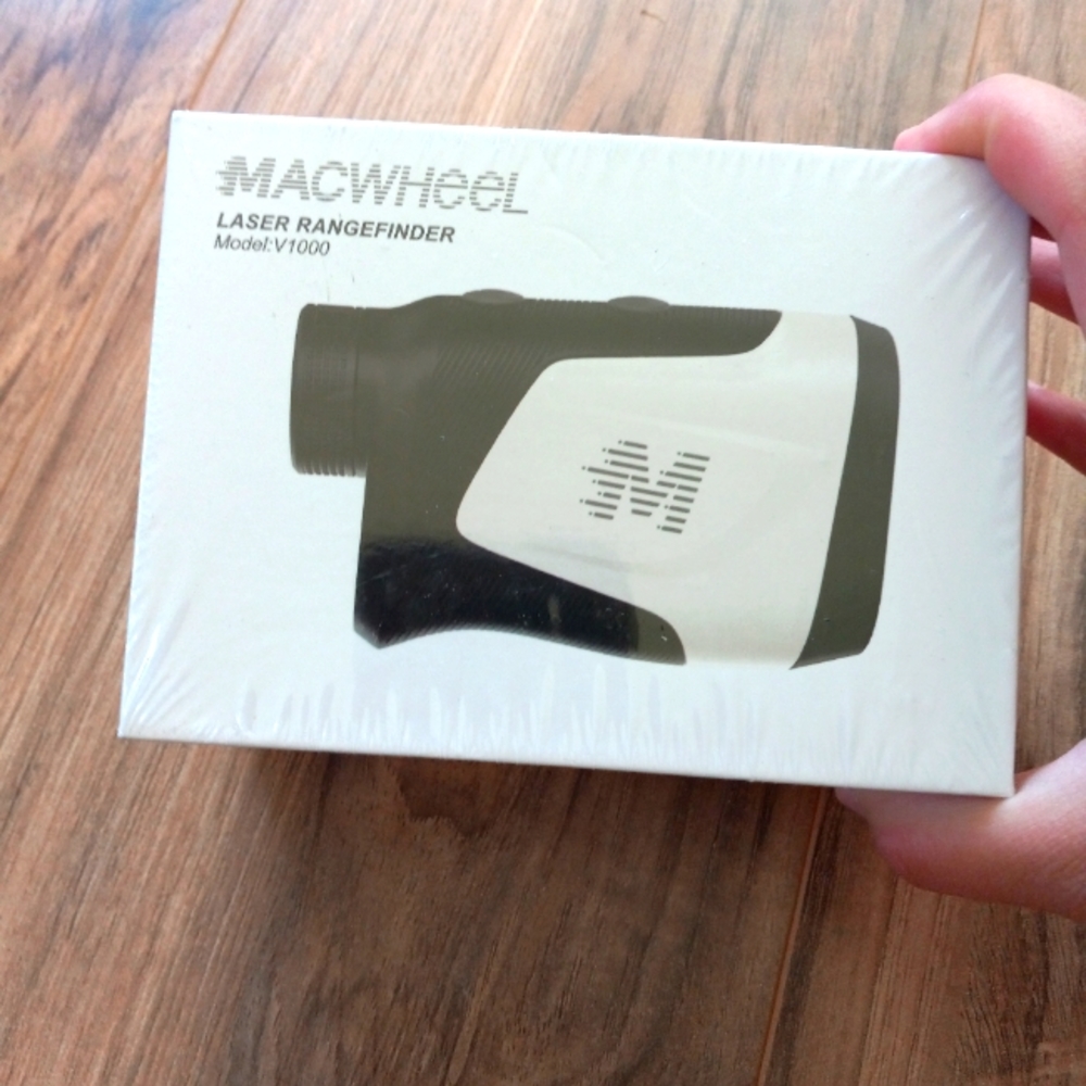 New Sealed Macwheel Golf Lazer Rangefinder Model: V1000